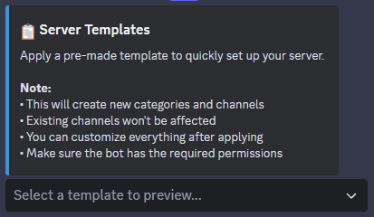 AI Server Template Generation Example